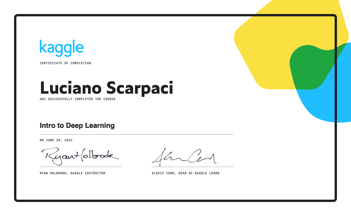 Intro to Deep Learning