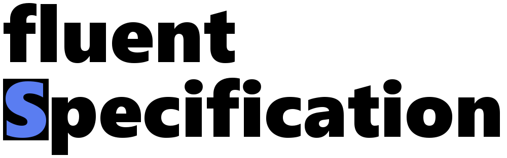 FluentSpecification
