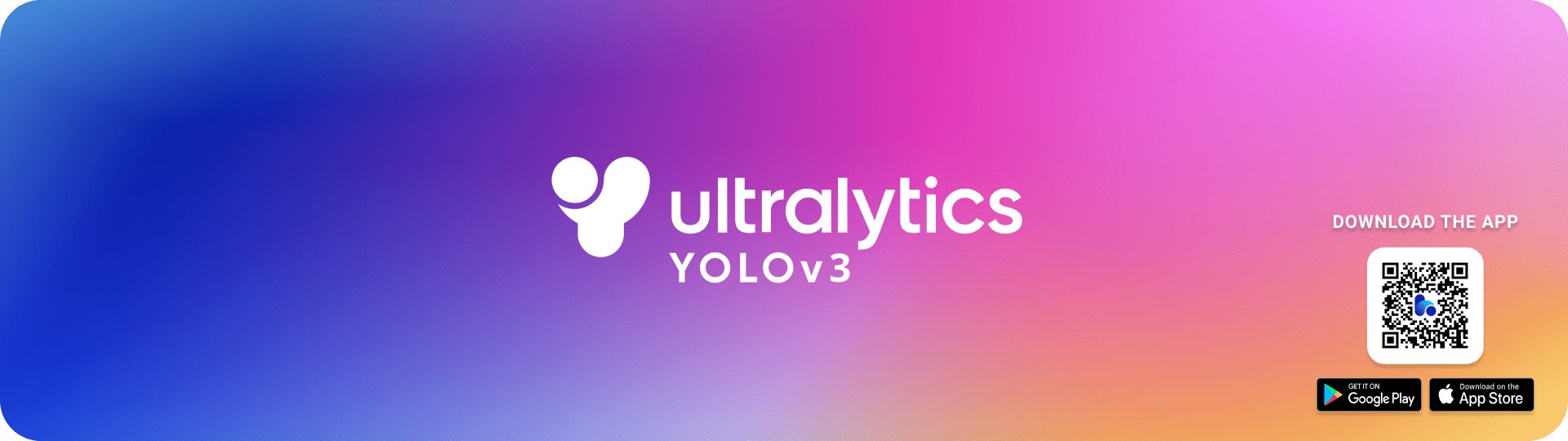 Ultralytics YOLOv3 banner